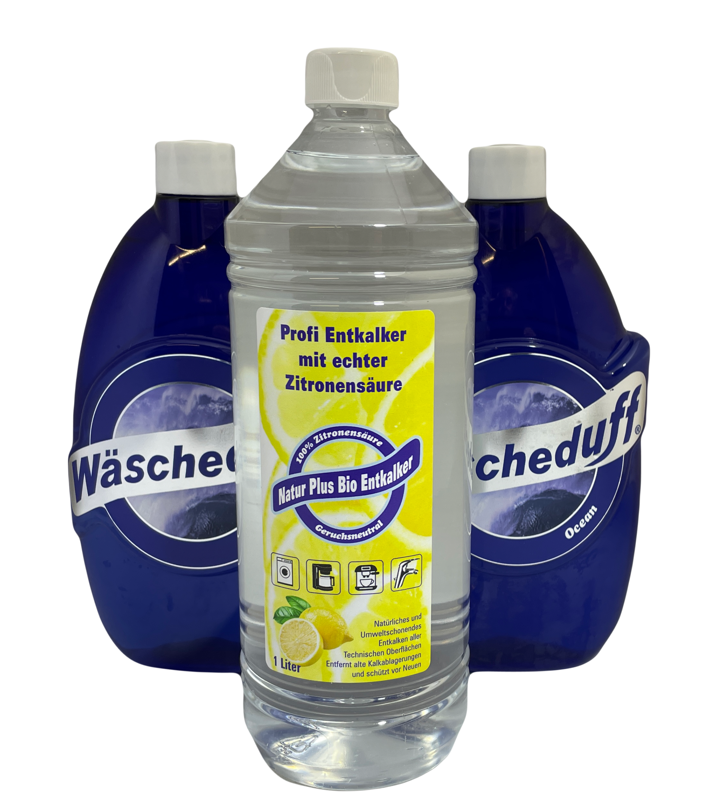 2 x XXL Wäscheduft 1 Liter Natur Plus Bio Entkalker 2 x XXL Wäscheduft 1 Liter Natur Plus Bio Entkalker